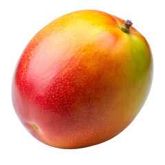 mango isolated on transparent background.