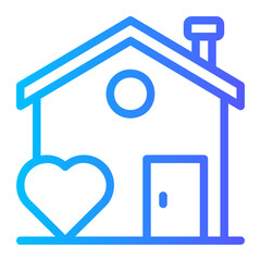 home gradient icon