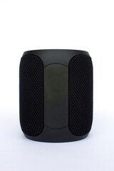 Obraz premium Modern Wireless Speaker, a sleek and modern wireless speaker designed for effortless music streaming.