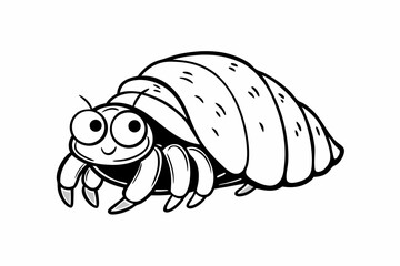 vector illustration of cartoon bee