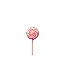 Delicious Rainbow Lollipop &ndash; Classic Childhood Favorite