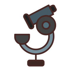 Microscope Icon Design