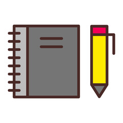 Notebook Icon Design