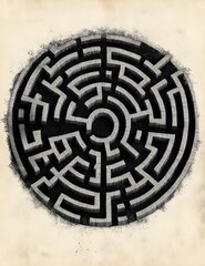 Penguin Maze Game for Kids Fun Activity Puzzle Winter Skating Labyrinth