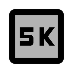 5K Button
