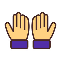 Obraz premium Gloves Icon Design