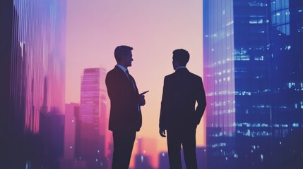 A business coach mentoring a young professional