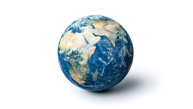 Earth as an Easter Egg Unique 3D Render of Global Design - Powered by Adobe