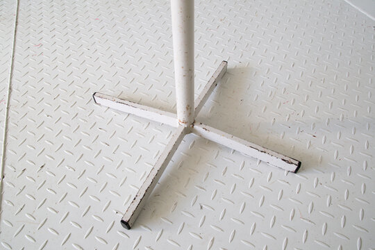 Vintage Drehhocker, Indusriedesign, Stehhocker
