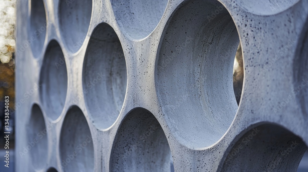 Aufkleber urban digital art and contemporary design explore dynamic geometric patterns in a close-up visualiza