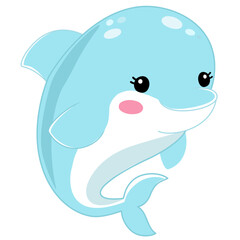 Cute dolphin