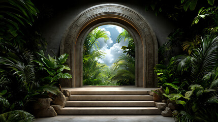 Fototapeta premium a secret society of supernatural beings in an urban jungle