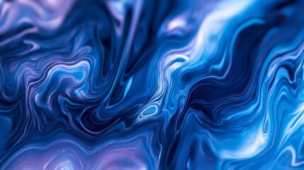 Fototapeta premium Abstract liquid fluid tech-inspired wallpaper with dynamic motion