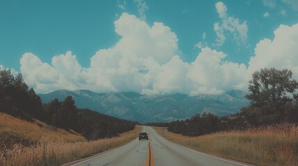 Photographs captured during road trips embody the essence of travel and discovery