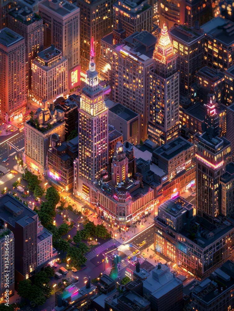 Poster a sleek futuristic factory setting is where digital manufacturing augmentation enables seamless huma