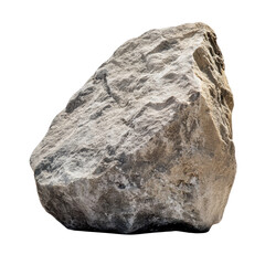 Obraz premium Natural Stone Rock Isolated on Black Background