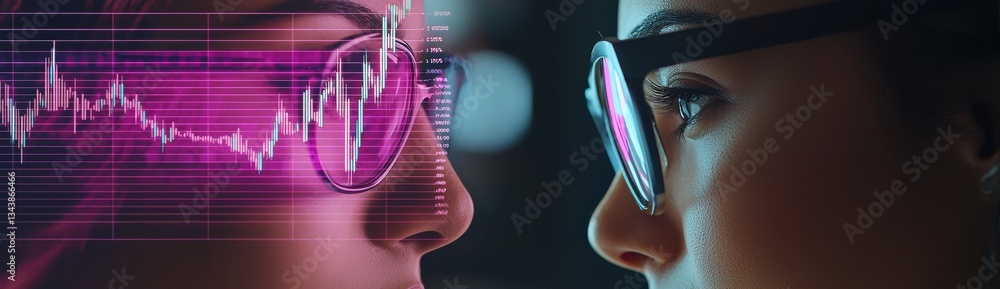 Aufkleber a research and development centre is depicted with engineers wearing protective glasses while explor