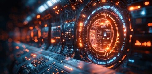 2025 Technology Innovation AI Digital Business Cybersecurity Holographic Interface Future Trends