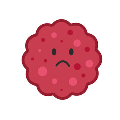 cancer cell spread. cancer disease concept