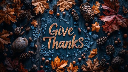 Autumnal Give Thanks Arrangement