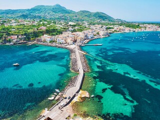 View of Ischia, from Aragonese Castel