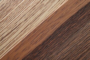Naklejka premium Detailed Wooden Texture with Diagonal Grain and Color Variation, wood grain ,texture