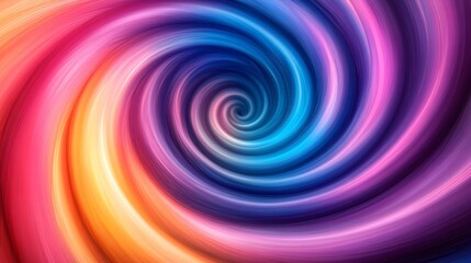 Fototapeta premium A trippy fusion of pastel shades swirling like a cosmic whirlpool