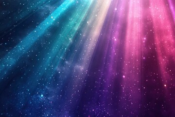 Fototapeta premium A mesmerizing cosmic backdrop with vibrant gradients and twinkling stars.