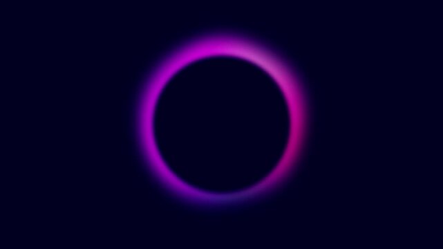 Abstract Sound Waves Loop Animation.