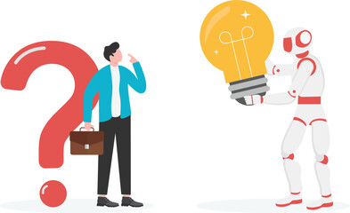 Using artificial intelligence to generate ideas to help solve problems, AI support, creative brainstorming,