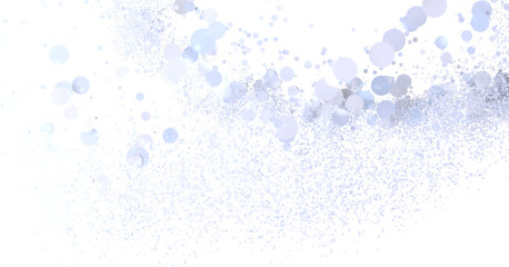 Soft, ethereal background with light blue bubbles and bokeh. Perfect for websites, presentations, and more.