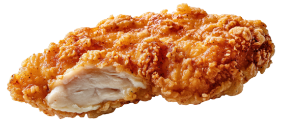 PNG Piece of fried chicken tender