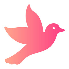 bird gradient icon