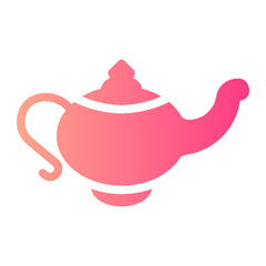 magic lamp gradient icon