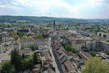 panoramic view of frauenfeld