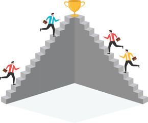 Business target and strategy, the way forward stock

