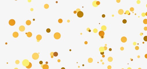 Abstract background with gold circles. Perfect for festive designs.
