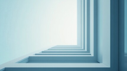 Abstract business concept symbolizing simplicity and clarity in modern strategy.