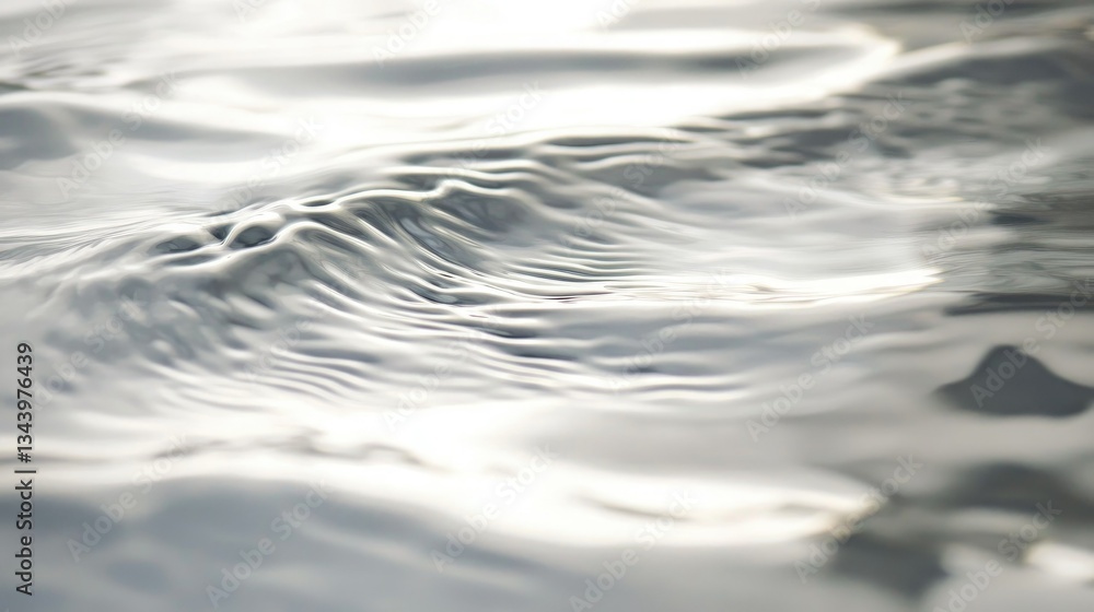 Poster light abstract white background with a subtle rippled texture, creating a sense of fluidity.