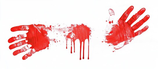 Bloody Handprints