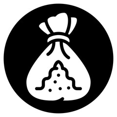 magic dust glyph icon