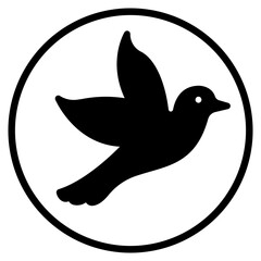 bird glyph icon