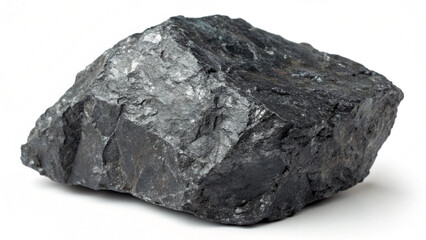 Obraz premium coal isolated on white background