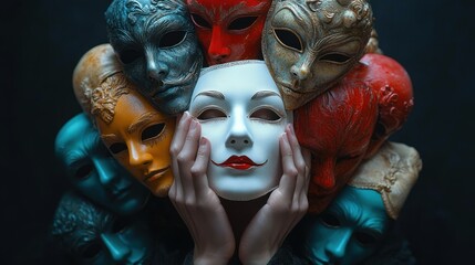 The Many Faces of Identity and Emotion in a World of Disguise and Authenticity