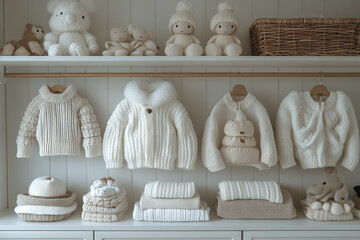 Collection of diverse mockups featuring sportswear for toddlers in soft white and milk colors, designed with comfort, style, and active play in mind.