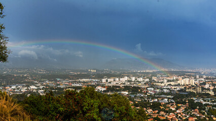 Arc-en-ciel, Forts de Six-Fours, 4 octobre 2021