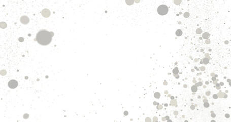 Abstract Background with Gray Circles and Speckles