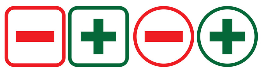 check mark icon button set. check box icon with right and wrong buttons and yes or no checkmark icons in green tick box and red cross