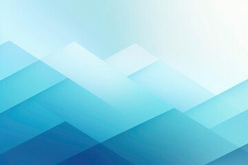 Fototapeta premium Abstract geometric background with soft blue tones