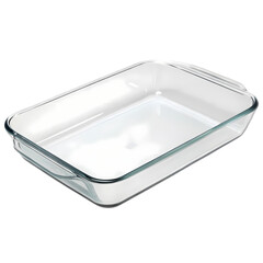 Clear Glass Baking Dish, Rectangular Casserole